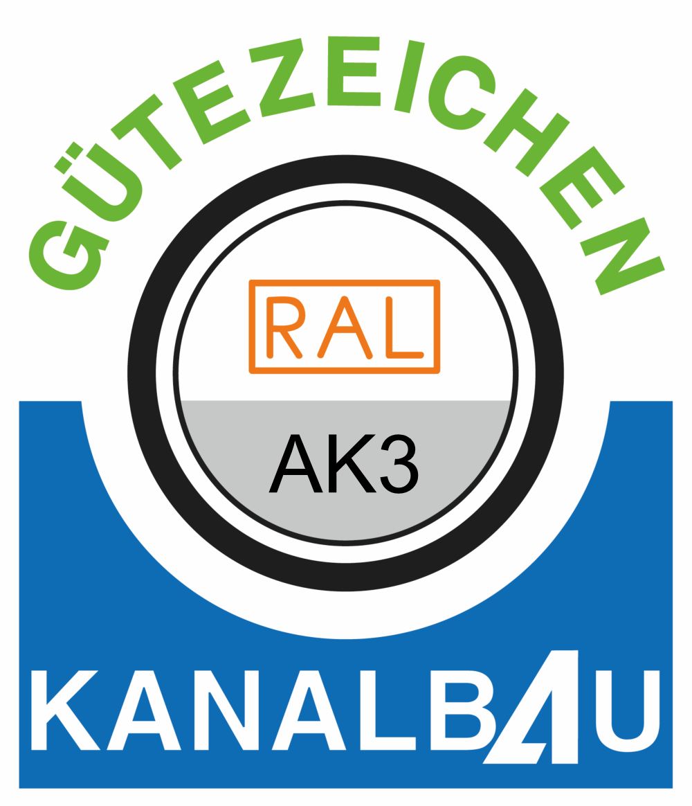 Gütezeichen Kanalbau